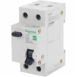 Дифференциальный автомат Schneider Electric 1Р+N 16 А 30 мА С АС EZ9D34616
