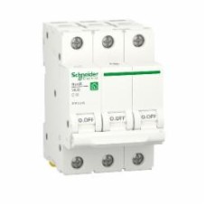Автоматический выключатель Schneider Electric 16 A 3P кривая С 6кА Resi9 R9F12316