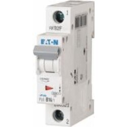 Автоматический выключатель Eaton 1п 16A PL6-B16/1 6kA 286521