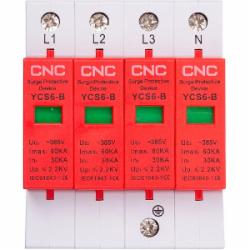 Устройство защиты от импульсных перенапряжений CNC YCS6-B 4P 30-60KA 385V NV821716