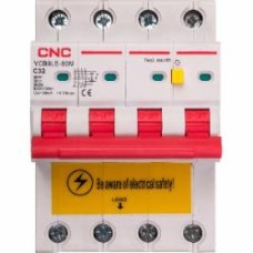 Дифференциальный автомат CNC YCB9LE-80M 2P C63 6000A 30mA 230V NV821921