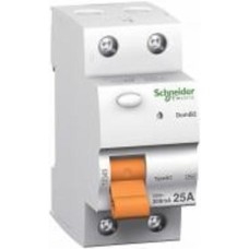 Дифференциальное реле Schneider Electric ВД63 25 A 30 мА 2P 11450