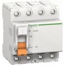 Дифференциальное реле Schneider Electric ВД63 40 A 30 мА 4P 11463