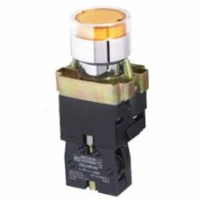 Кнопка АСКО-Укрем с подстветкой желтая XB2-BW3571 A0140010053
