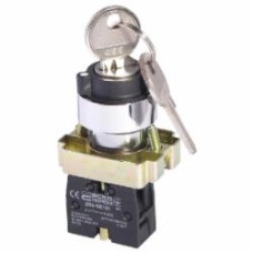 Кнопка АСКО-Укрем поворотная з ключом 2-позиционная XB2-BG41 A0140010011