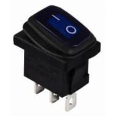 Кнопка Аско-Укрем KCD1-2-101NW BL/B 220V A0140040061