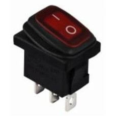 Кнопка Аско-Укрем KCD1-2-101NW R/B 220V A0140040060