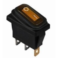 Кнопка Аско-Укрем KCD3-101NW YL/B 220V A0140040037