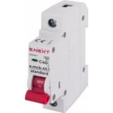 Автоматический выключатель E.NEXT (e.mcb.stand.45.1 C40) 1р С 40 А 3 кА s002012