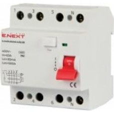 Устройство защитного отключения E.NEXT (e.rccb.stand.4.63.30) 4р 63 А 30 мА s034005