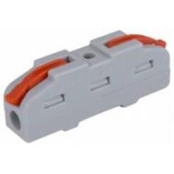 Колодка клеммная E.NEXT e.lc.pro.aw.uni.pl.1 с нажимным рычагом универсальная (5 шт.) серый с желтым p0660204