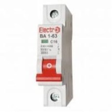 Автоматический выключатель ElectrO ВА1-63 6kА 1P 10А C 60VA63C1010