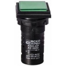 Арматура сигнальная Аско-Укрем AD22-22F 220V АC A0140030156