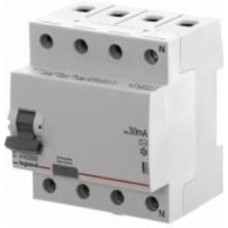 Дифференциальное реле Legrand RX3 30 мА 40 А 4p AC 402063