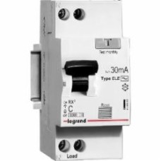 Дифференциальный автомат Legrand RX3 1P+N C 25A 30mA AC 419401