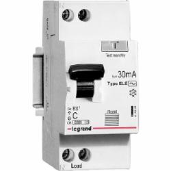Дифференциальный автомат Legrand RX3 1P+N C 32A 30mA AC 419402