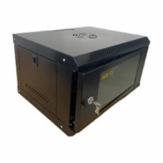 Шкаф Gear серверный настенный с полкой 6U 19'' 530x400x300 мм., черн. GWMSN-6U
