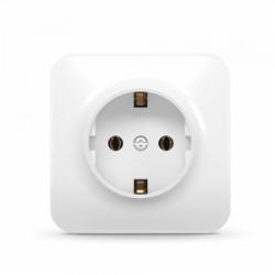 Розетка с заземлением Videx Binera IP20 белый VF-BNS21G-W