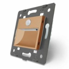Механизм Livolo C7 с подсветкой золотой VL-FCL-2AP