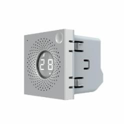 Регулятор температуры одноклавишный Livolo C7 без подсветки серый VL-FCEZ-2IP Регулятор температуры одноклавишный Livolo C7 без подсветки серый VL-FCEZ-2IP