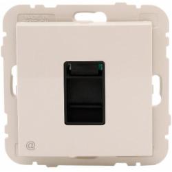 Розетка компьютерная Efapel Logus RJ45 5e слоновая кость Розетка компьютерная Efapel Logus RJ45 5e слоновая кость
