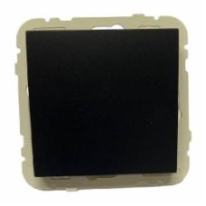 Efapel Logus без подсветки 10 А 250В черный 21151 TPM