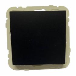 Efapel Logus без подсветки 10 А 250В черный 21151 TPM
