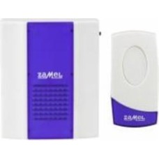 Звонок дверной Zamel TWIST белый с синим ST-918