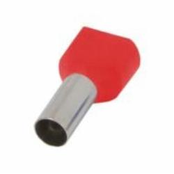 Наконечник втулочный изолированный E.NEXT e.terminal.stand.te.2.2.5.red (TE2510 red) 2x2,5 кв.мм 100 шт. красный s4037007