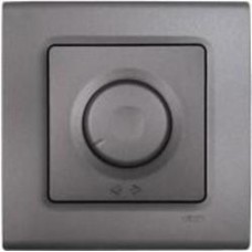 Светорегулятор поворотный Viko Linnera Life 600 Вт IP20 IP серый гранит