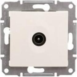 Розетка TV оконечная Schneider Electric Sedna кремовый Розетка TV оконечная Schneider Electric Sedna кремовый