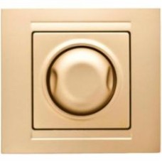Светорегулятор поворотный Gunsan Moderna 1000Вт IP20 бежевый металлик MD 29 25 126 Светорегулятор поворотный Gunsan Moderna 1000Вт IP20 бежевый металлик MD 29 25 126