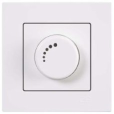 Светорегулятор поворотный Gunsan Eqona 1000 Вт IP20 IP белый 01 40 11 00 100 126 Светорегулятор поворотный Gunsan Eqona 1000 Вт IP20 IP белый 01 40 11 00 100 126