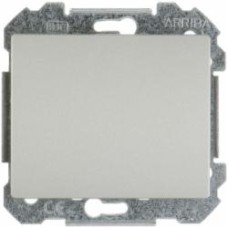 Выключатель проходной одноклавишный Siemens Iris без подсветки алюминий меркурий 18506 MA Выключатель проходной одноклавишный Siemens Iris без подсветки алюминий меркурий 18506 MA