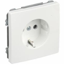 Розетка с заземлением Siemens Style Шуко IP20 белый полярный 5UH12724WH