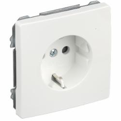 Розетка с заземлением Siemens Style Шуко IP20 белый полярный 5UH12724WH