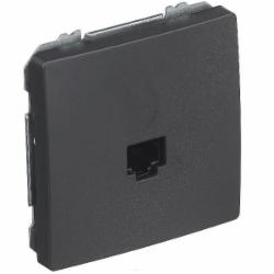 Розетка компьютерная Siemens Style RJ45 5e IP20 антрацит коссо 5TG22782AC01