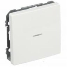 Выключатель проходной одноклавишный Siemens Style с подсветкой белый полярный 5TG72705WH01 Выключатель проходной одноклавишный Siemens Style с подсветкой белый полярный 5TG72705WH01
