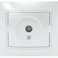 Розетка TV проходная Lezard Mira 701-3030-129 жемчужно-белый Розетка TV проходная Lezard Mira 701-3030-129 жемчужно-белый