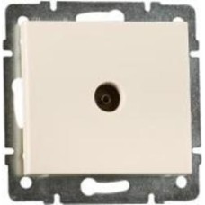 Розетка TV оконечная Lezard Rain крем 703-0388-130