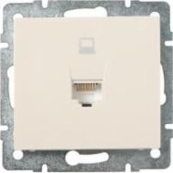 Розетка компьютерная Lezard Rain крем 703-0388-139