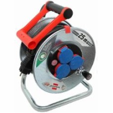 Удлинитель на катушке Brennenstuhl Garant S05V3V3 с заземлением 3 гн. черный 25 м 1198580