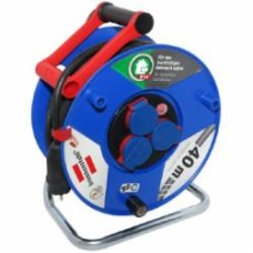 Удлинитель на катушке Brennenstuhl Garant 05RR с заземлением 3 гн. черный 40 м 1208340