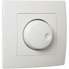 Светорегулятор поворотный Makel Lilium Natural Kare 600Вт IP20 белый 32001011