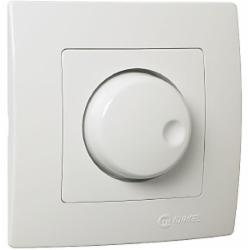 Светорегулятор поворотный Makel Lilium Natural Kare 600Вт IP20 белый 32001011