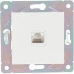 Розетка компьютерная HausMark Alta белый SNG-SCP.SQ20MG1PC-WH