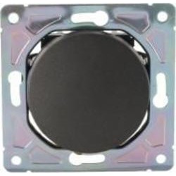Одноклавишный HausMark Bela без подсветки черный SNG-SWP.RD20MG1W1-BK