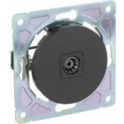 Механизм розетки TV HausMark Bela без крышки черный SNG-SCP.RD20MG1TV-BK