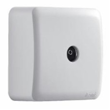 Розетка TV проходная Lezard Viola белый 751-0200-129