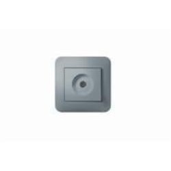 Розетка TV проходная Hausmark Luno IP20 серебро 709-4343-129